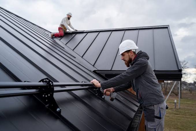 new roof installation