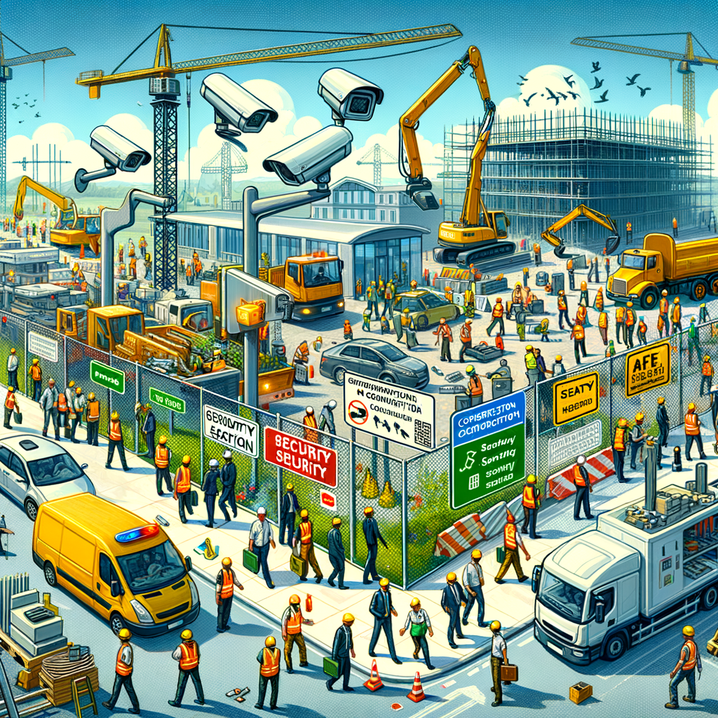 Integrating Construction Site Security Solutions in General Contracting Projects